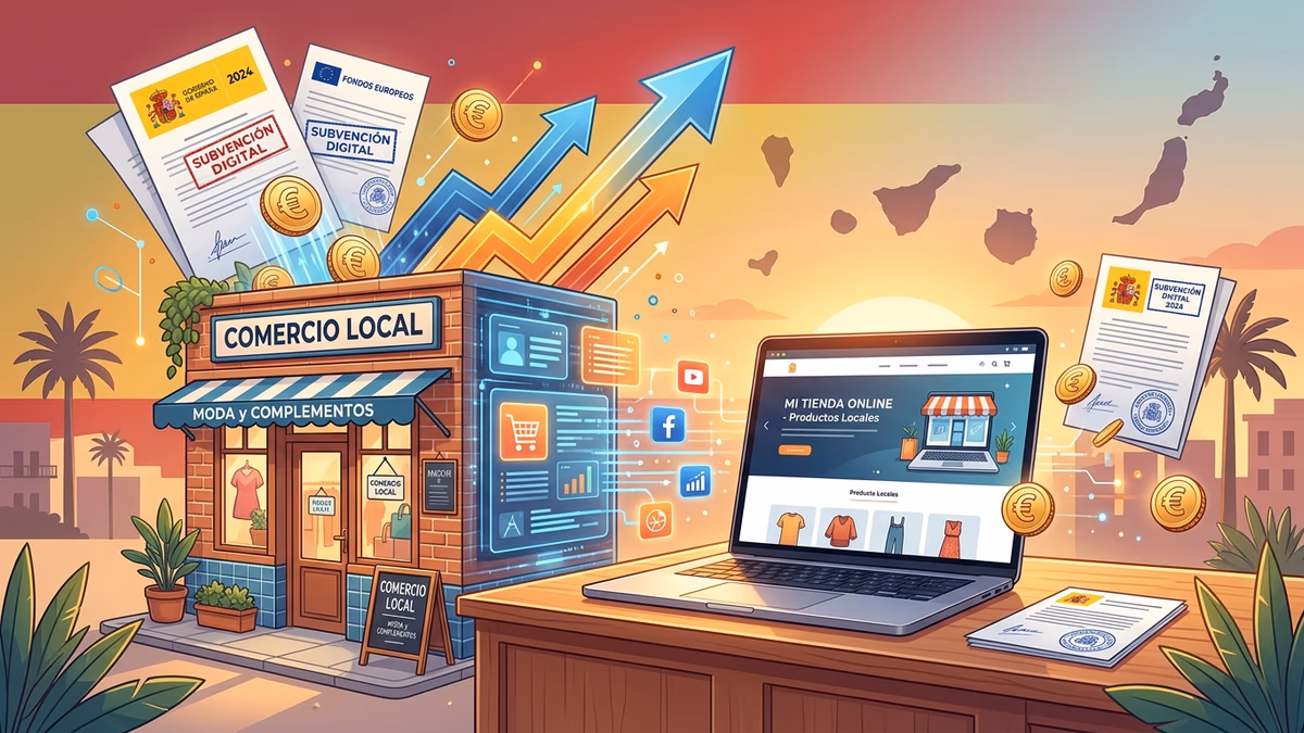 Kit Digital y subvenciones para digitalización en Canarias: cómo aprovechar hasta 12.000 € para tu negocio