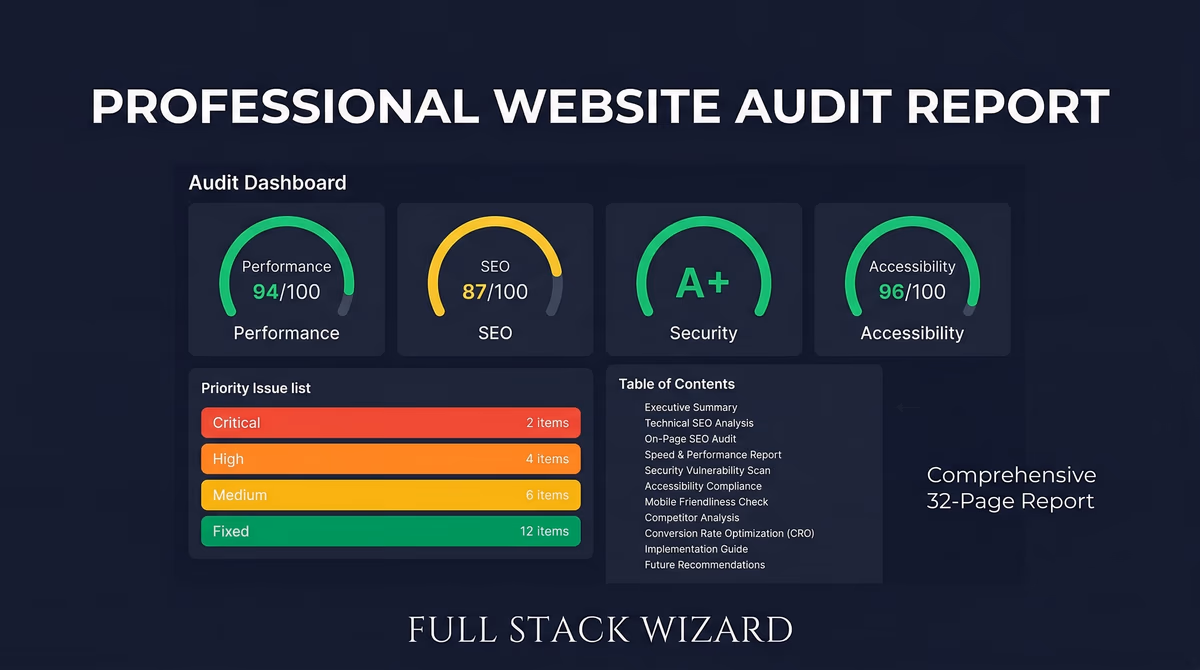 Auditoría Web Profesional