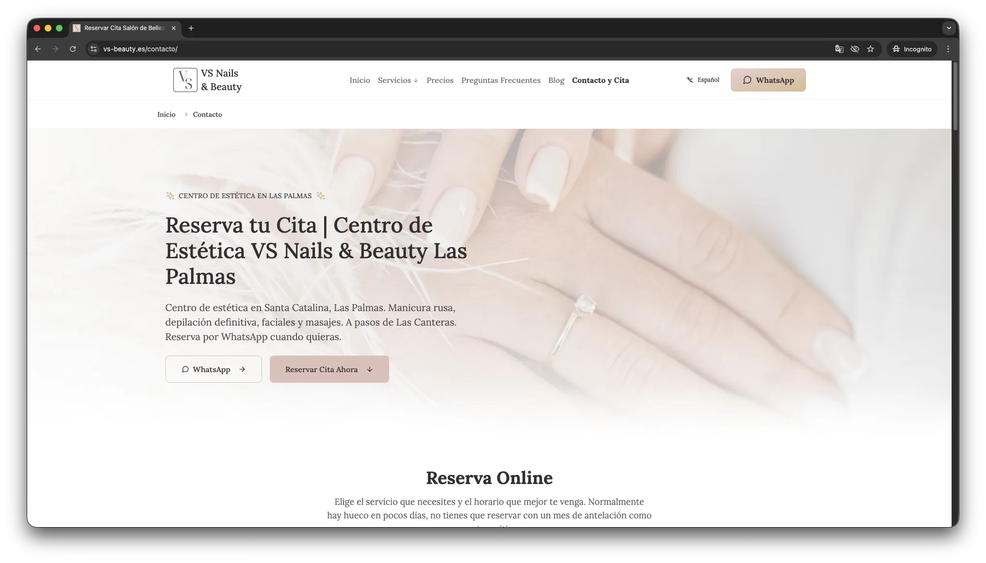 VS Beauty - Desktop
