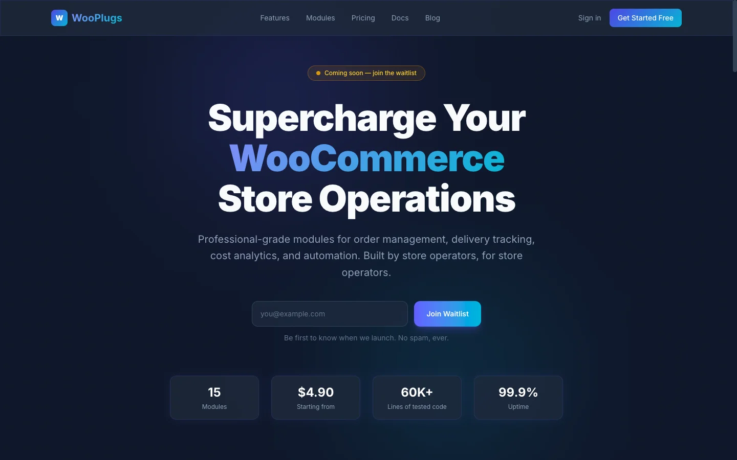 WooPlugs - Desktop
